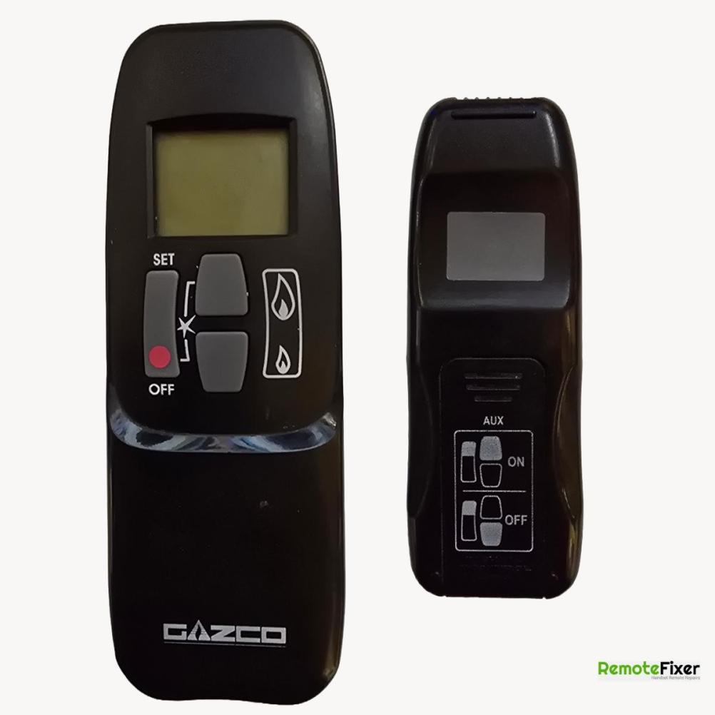 Gazco gas fire  Remote Control - Front Image