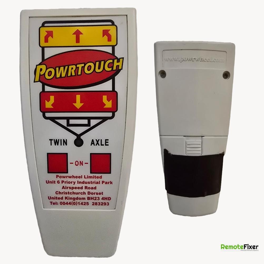 Powrtouch   Remote Control - Front Image