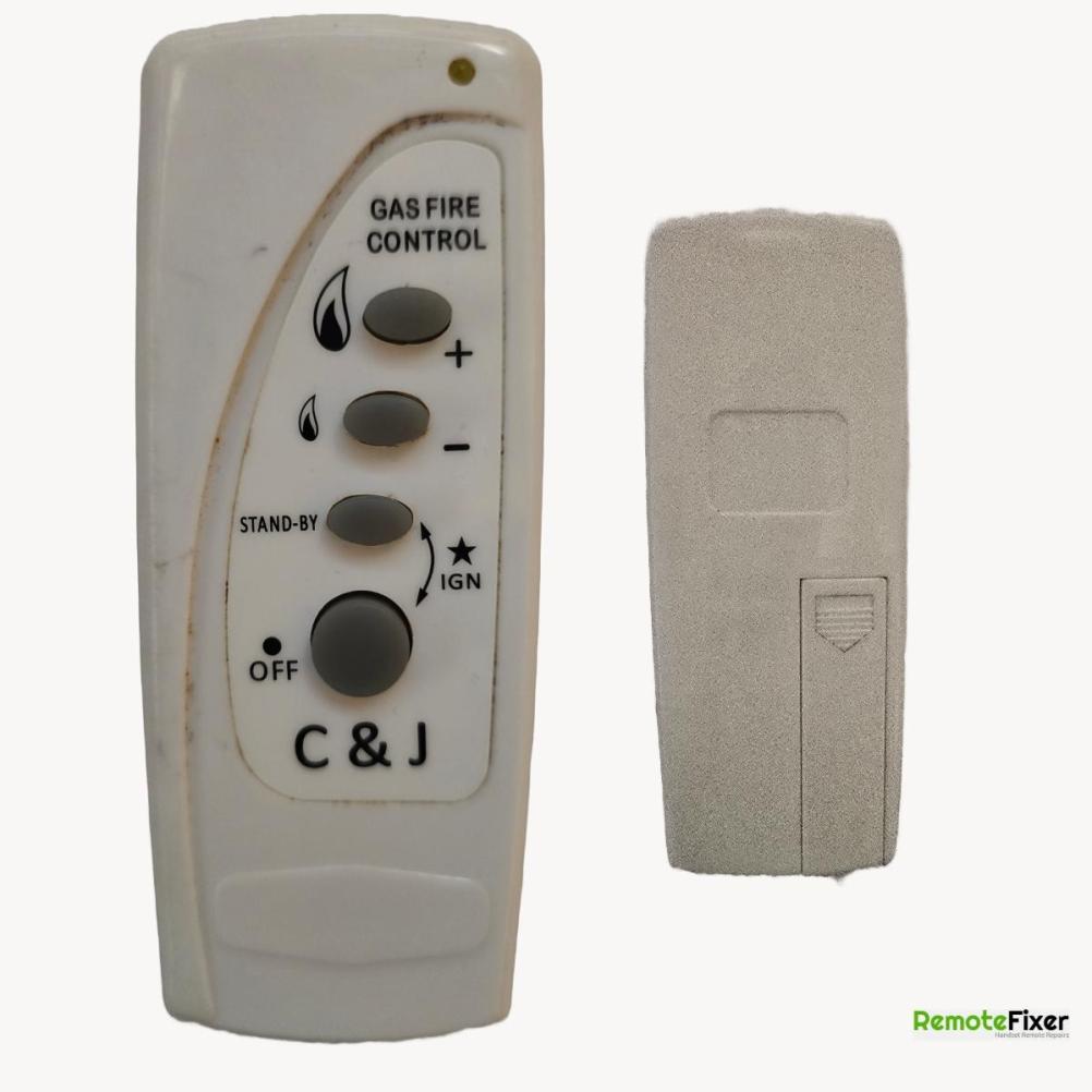 C & J   Remote Control - Front Image