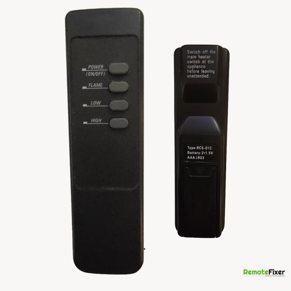 Be Modern  RCS-01C Remote Control - Front Image