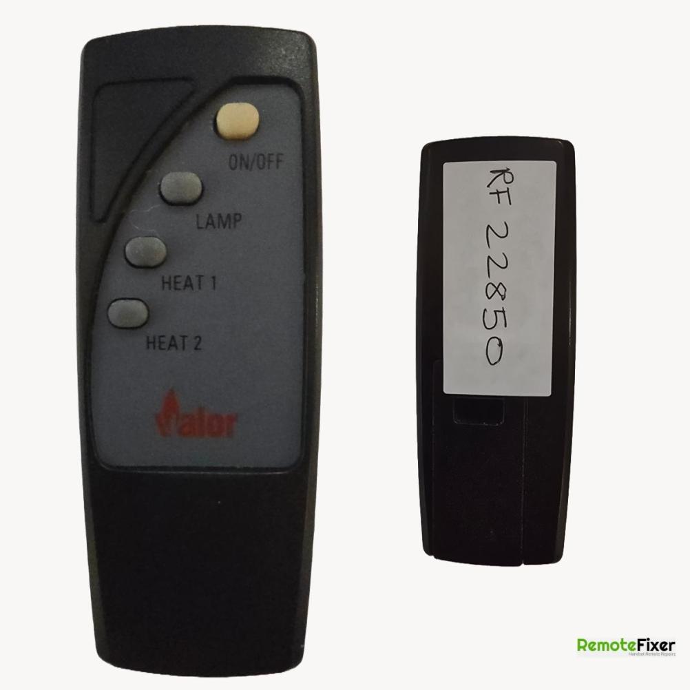 Valor  843 Remote Control - Front Image