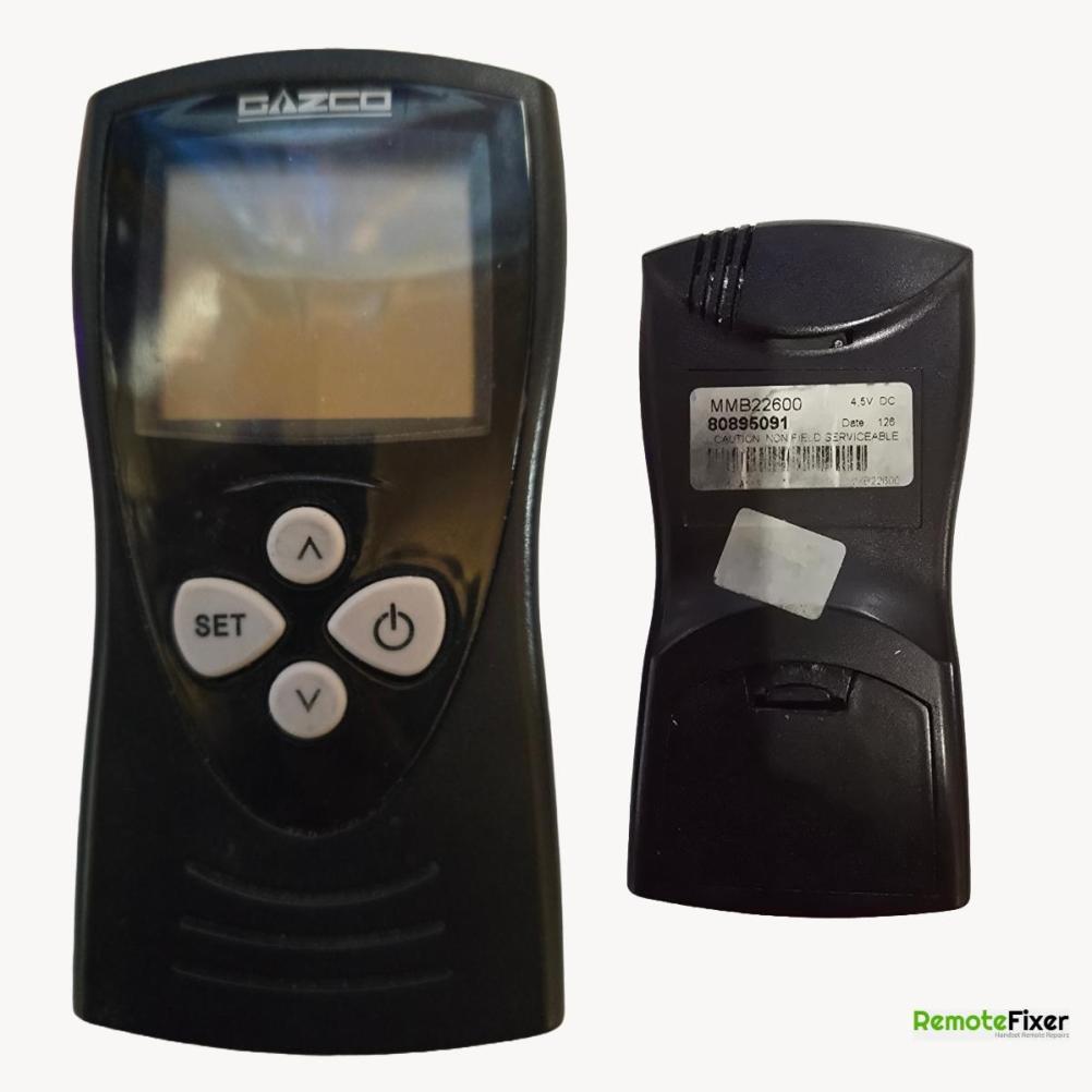 Gazco  MMB2260 Remote Control - Front Image