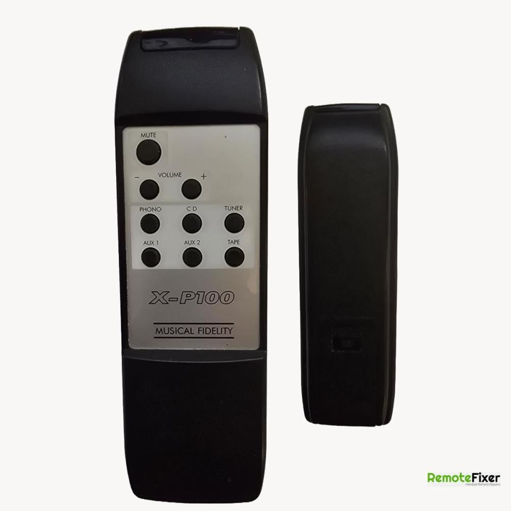 Musical Fidelity   Remote Control - Front Image