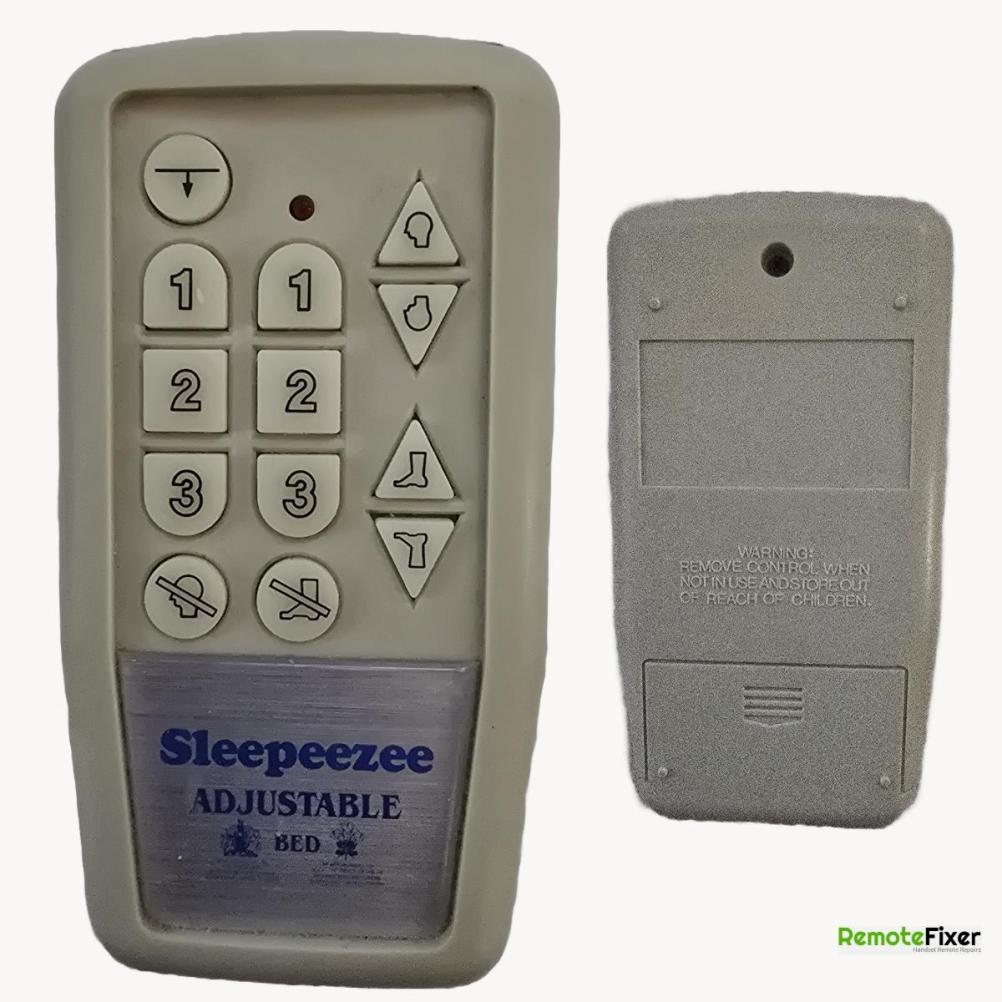 Sleepeezee  Adjustable Bed Remote Control - Front Image