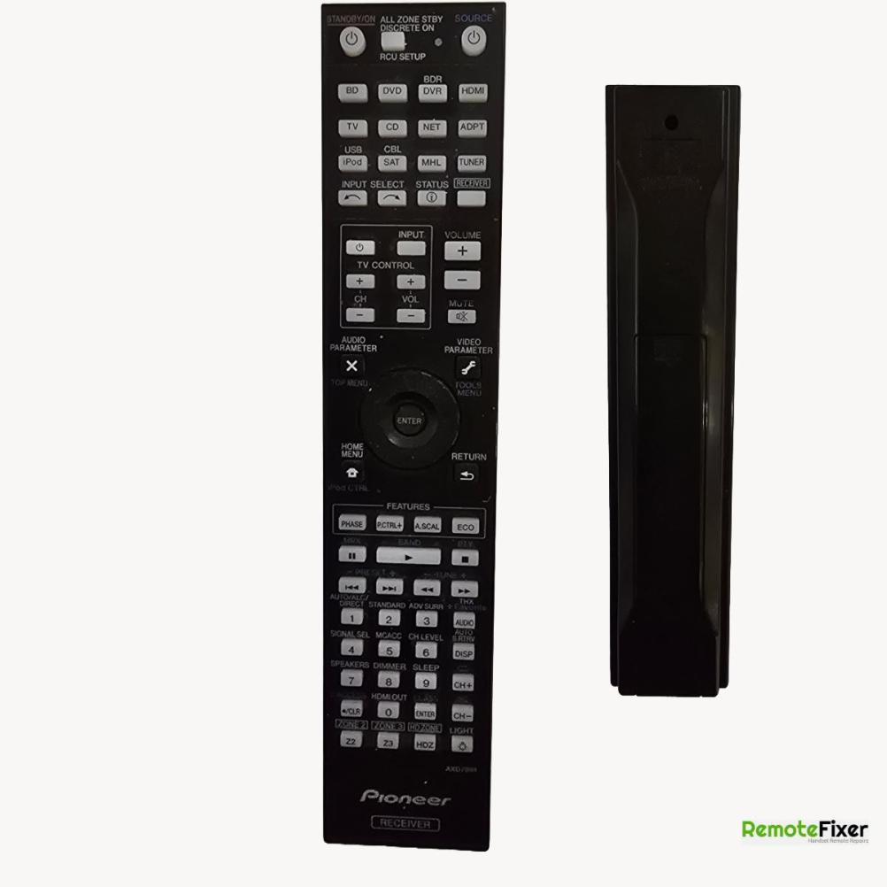 Pioneer  AXD7698 Remote Control - Front Image