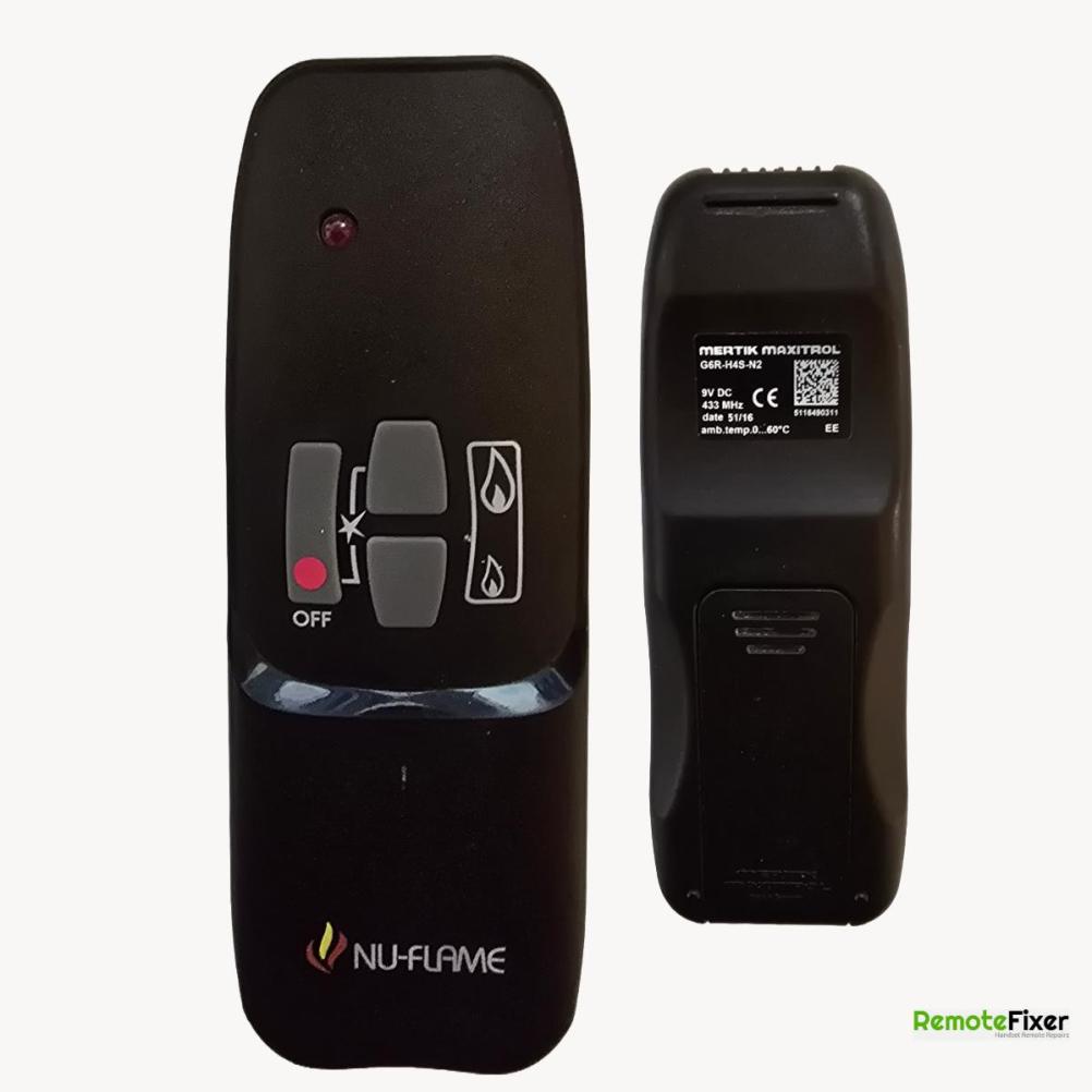 NuFlame Mertik Maxitrol  G6R-H4S-N2 Remote Control - Front Image