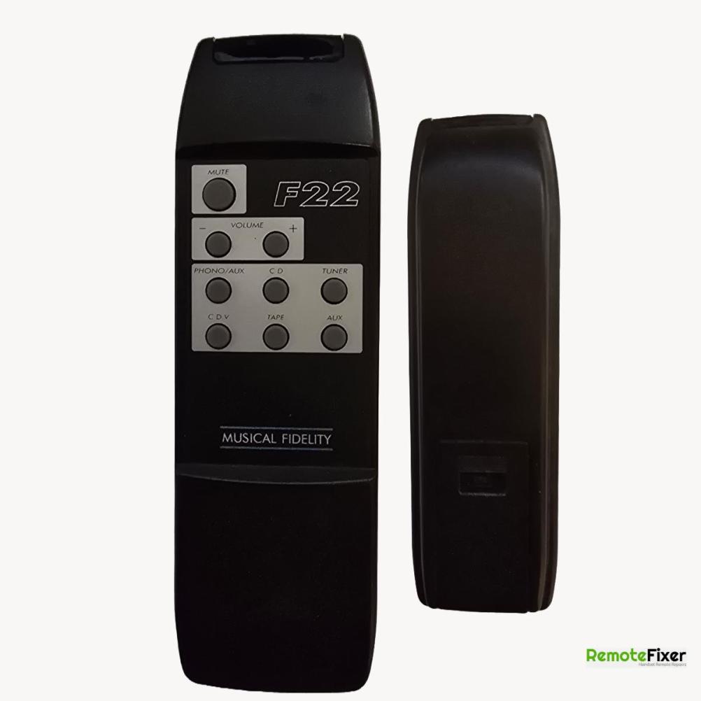 Musical Fidelity  Remote Control - Front Image