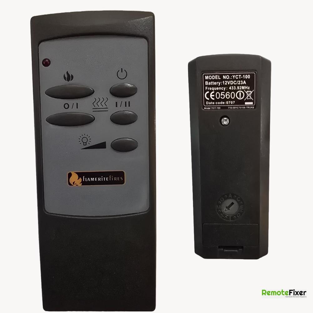 Flamerite  Remote Control - Front Image