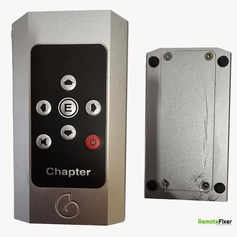 CHAPTER AUDIO  Remote Control - Front Image