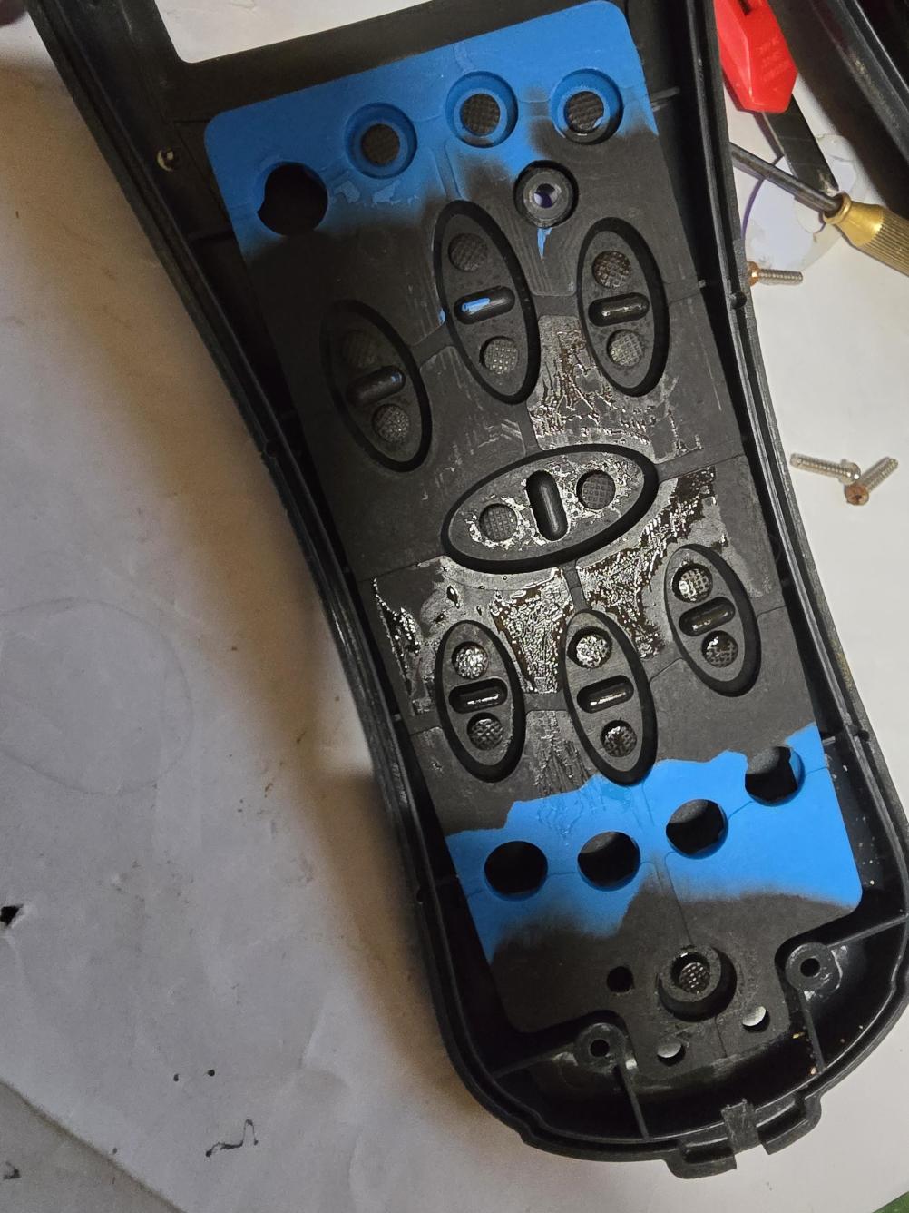 adjustermatic  Remote Control - Inside Image