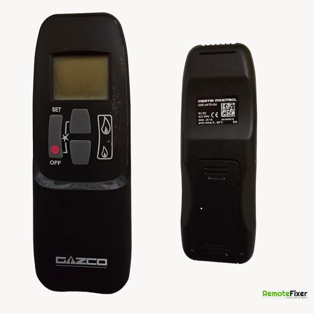 Gasco   Remote Control - Front Image