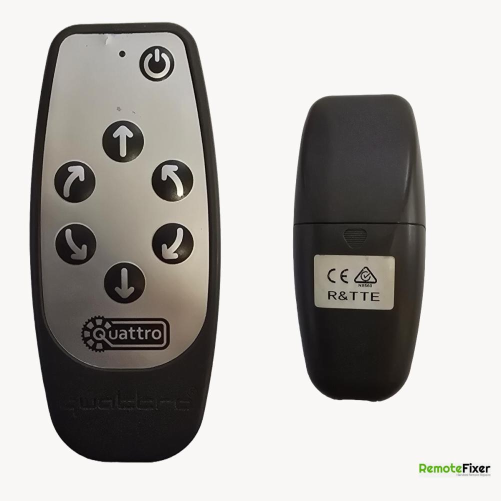 Quattro EGO400 Titanium Remote Control - Front Image