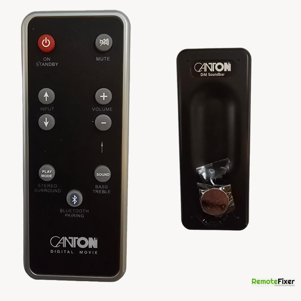 Canton DM 55 Remote Control - Front Image