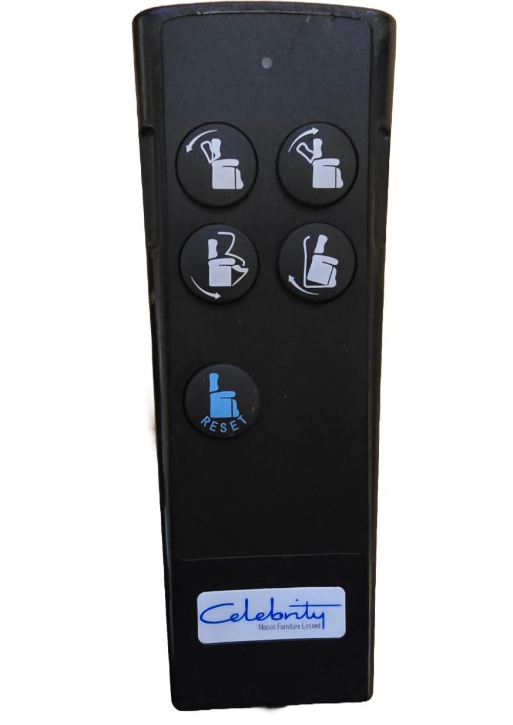 Celebrity Reciner dual lift  Remote Control - Front Image