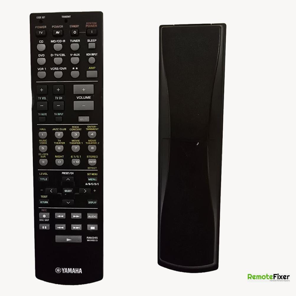 Yamaha  RAV245 Remote Control - Front Image