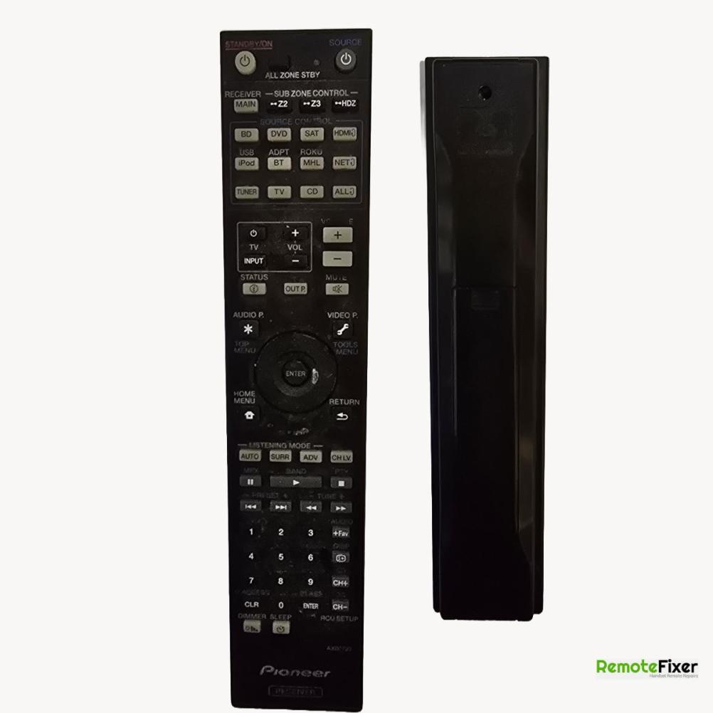 Pioneer   Remote Control - Front Image