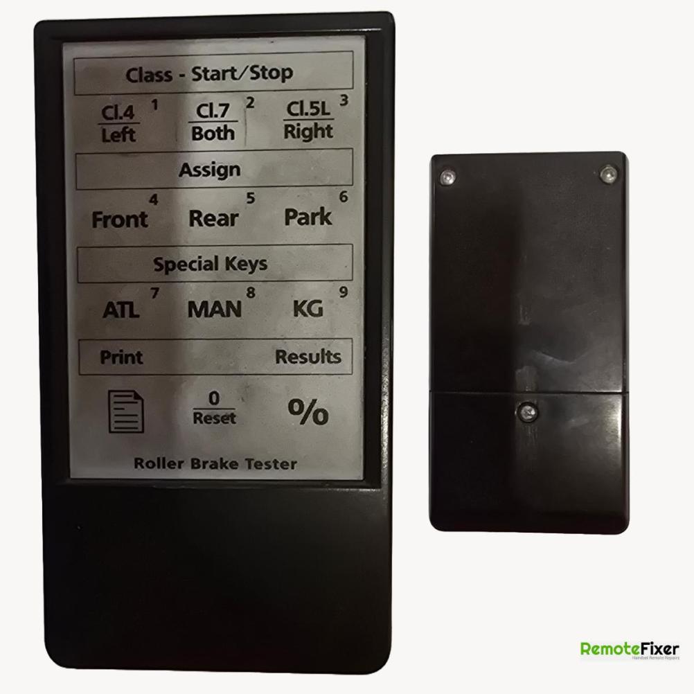 Tecalemit  Remote Control - Front Image