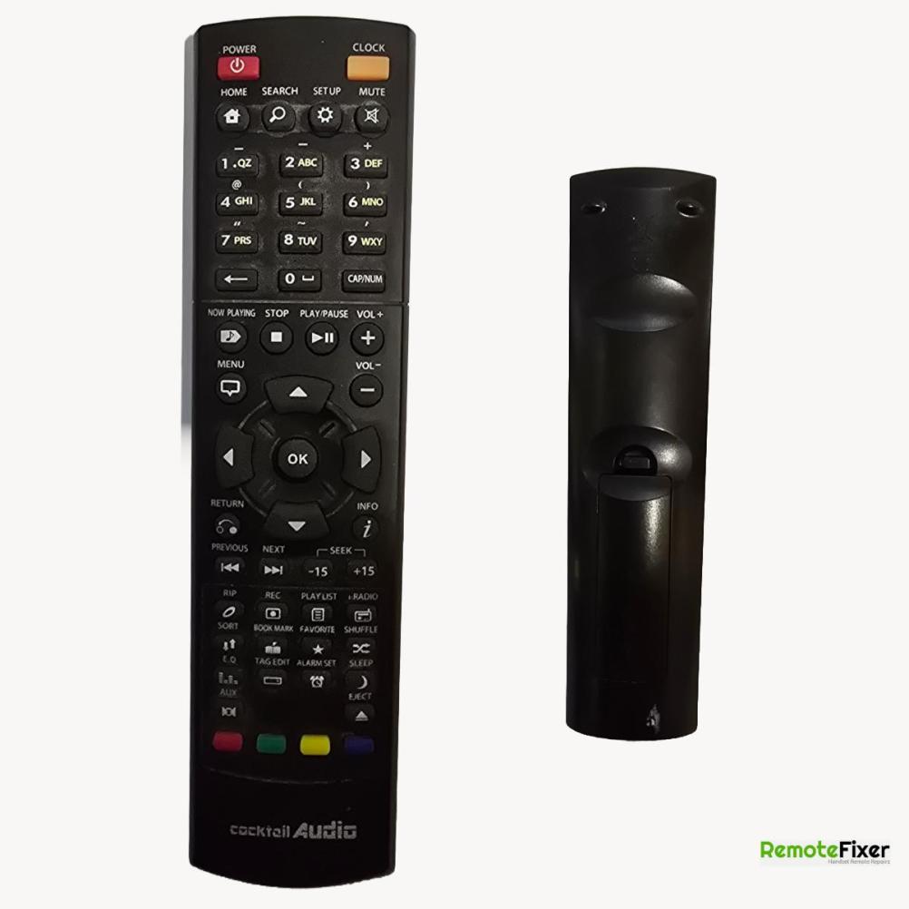 Cocktail audio  X10  Remote Control - Front Image