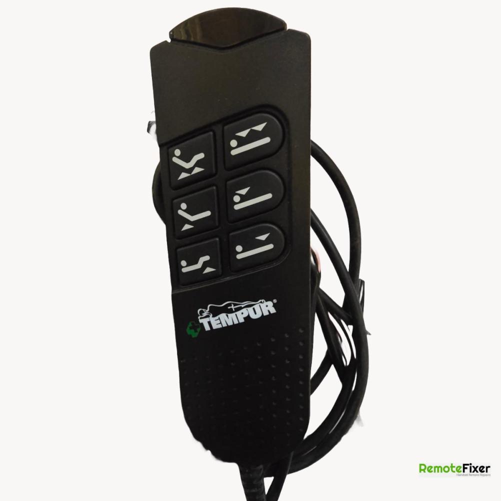 Tempur  Remote Control - Front Image