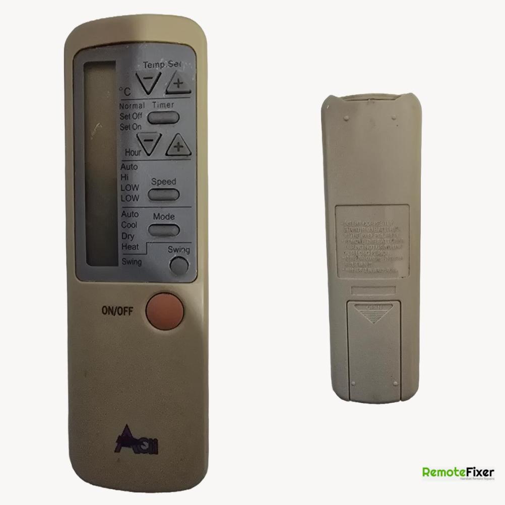 ACii  Remote Control - Front Image