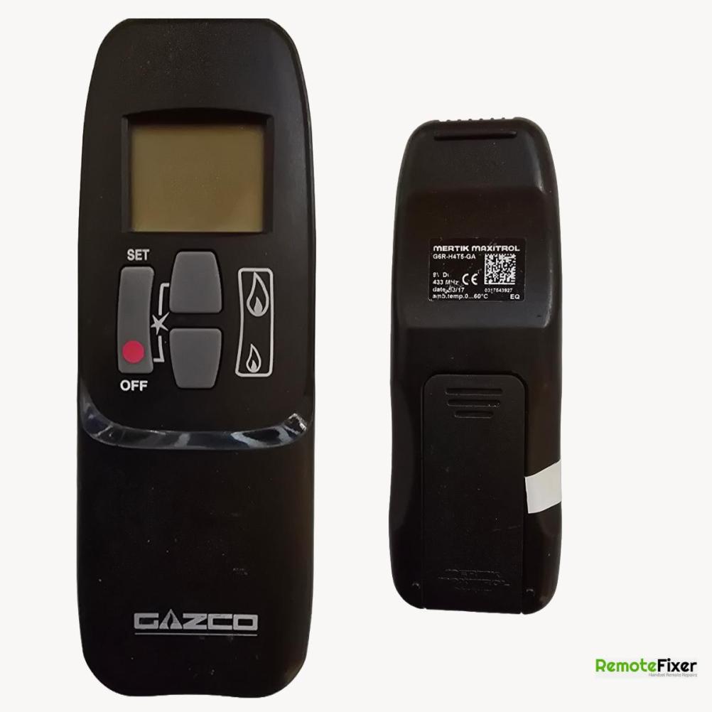 Gazco  Remote Control - Front Image