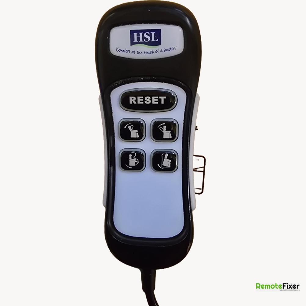 HSL 5 button  Remote Control - Front Image