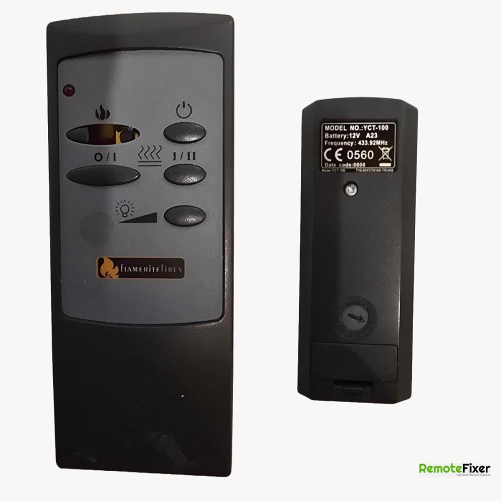 Flamerite YCT-100 Remote Control - Front Image