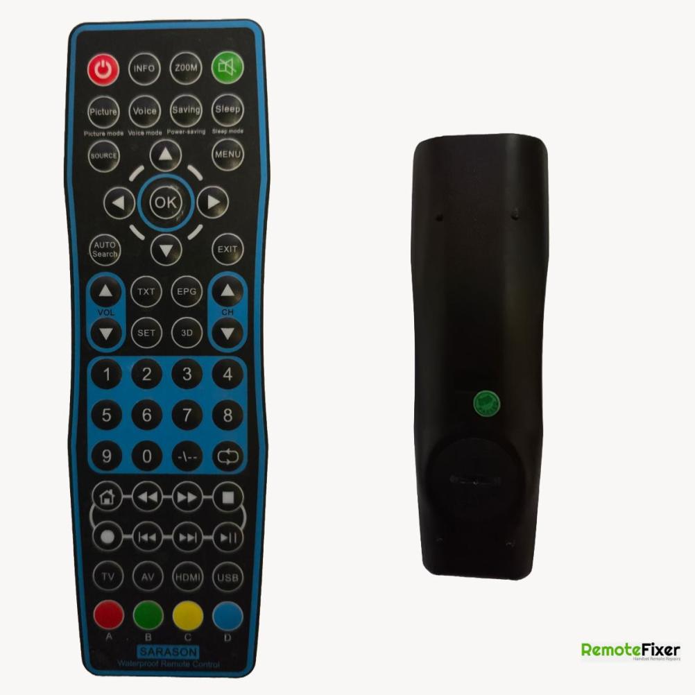 Sarason   Remote Control - Front Image