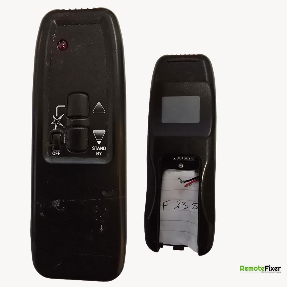 Valor  Remote Control - Front Image