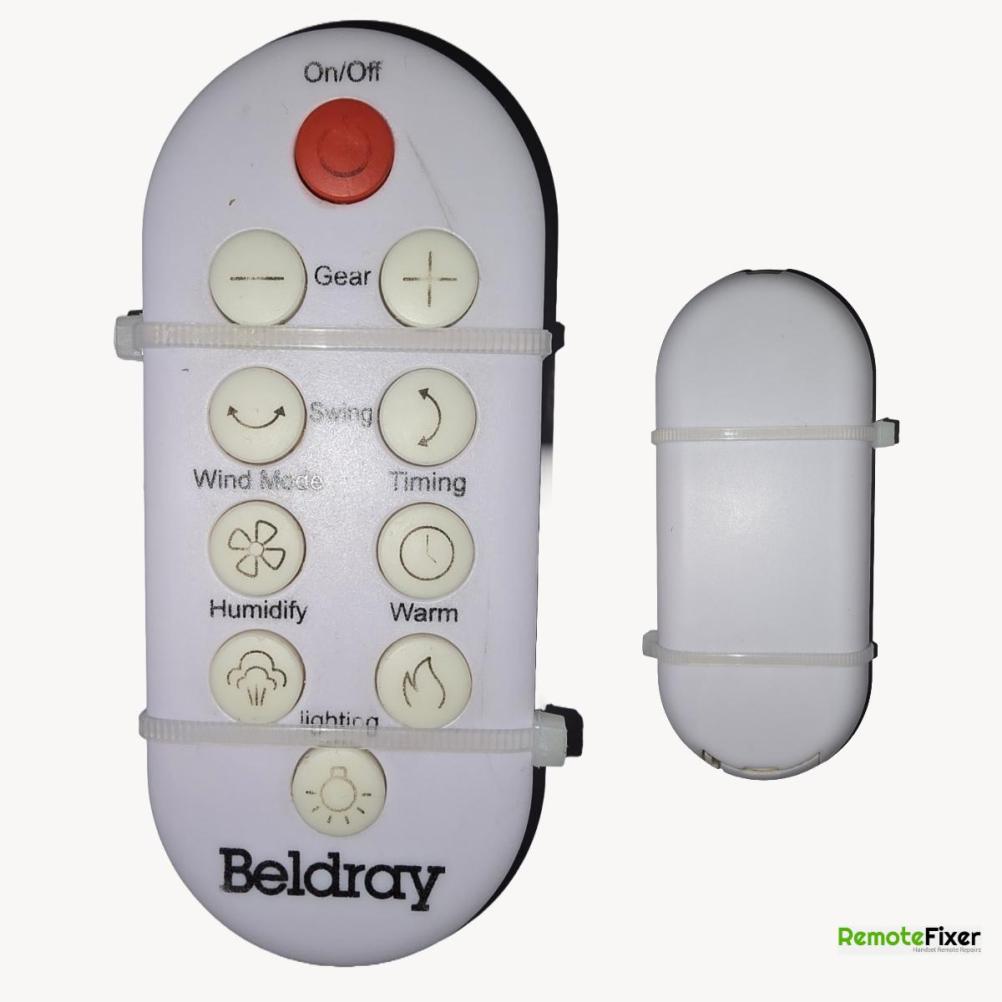 Beldray   Remote Control - Front Image