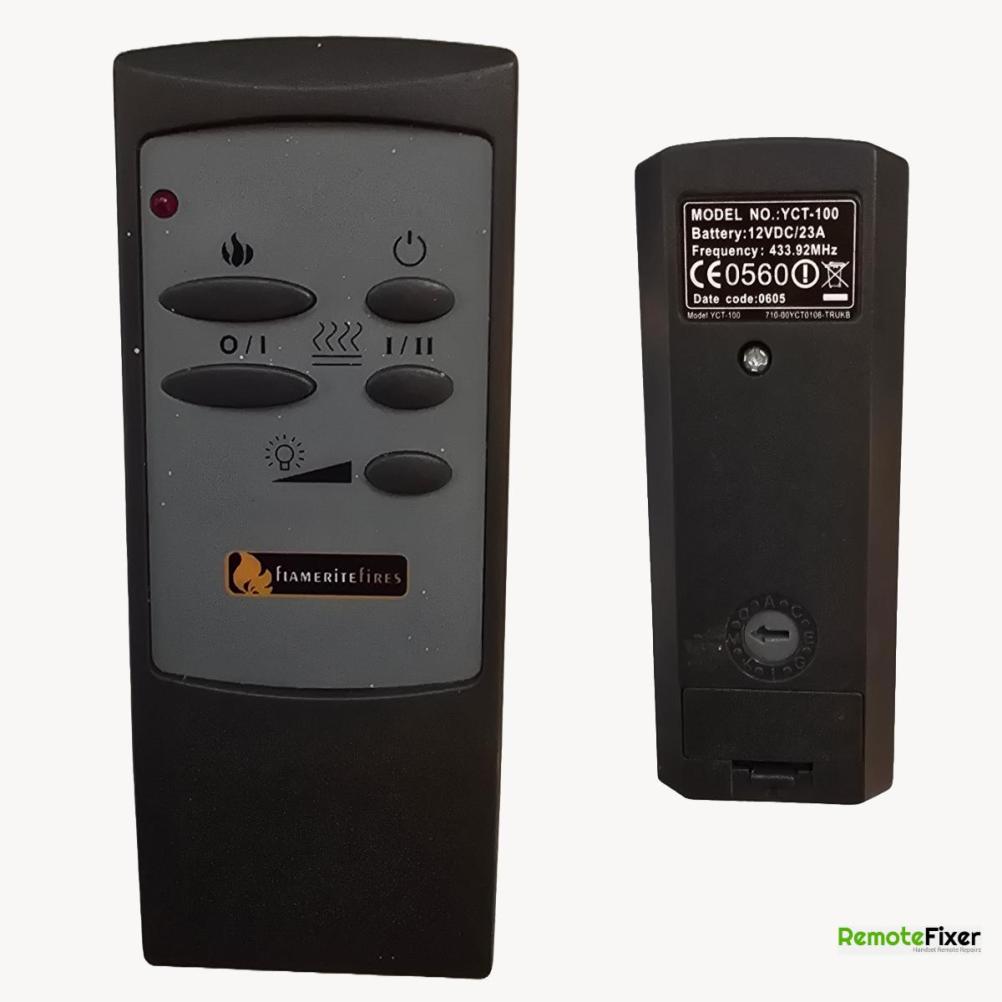 YCT-100  Remote Control - Front Image