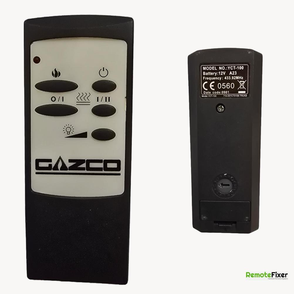 Gazco  Remote Control - Front Image