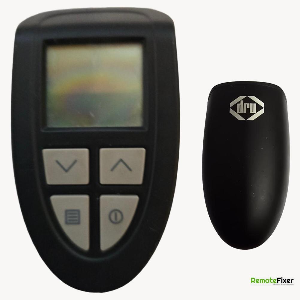 Dru  DERC v23 1911 Remote Control - Front Image