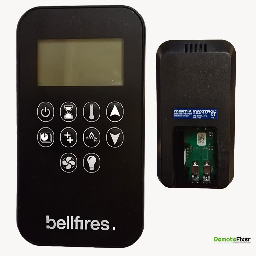 Bellfires / Mertik Maxitrol  Remote Control - Front Image