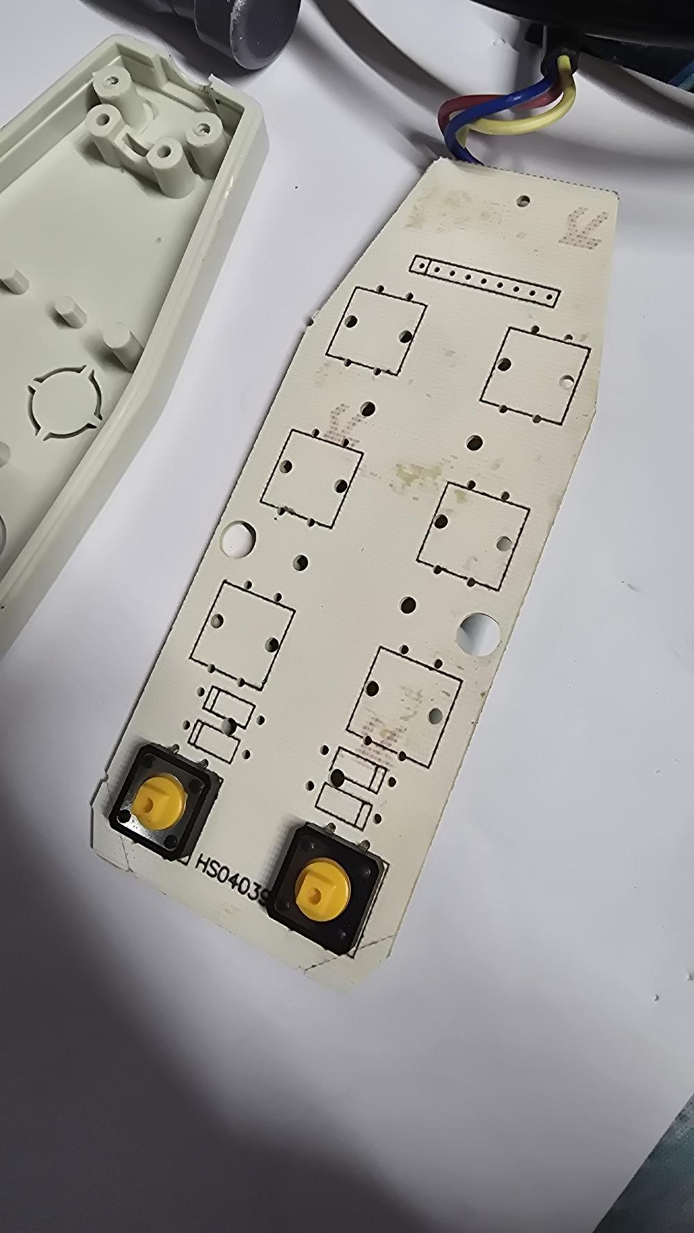 Massage couch  Remote Control - Inside Image