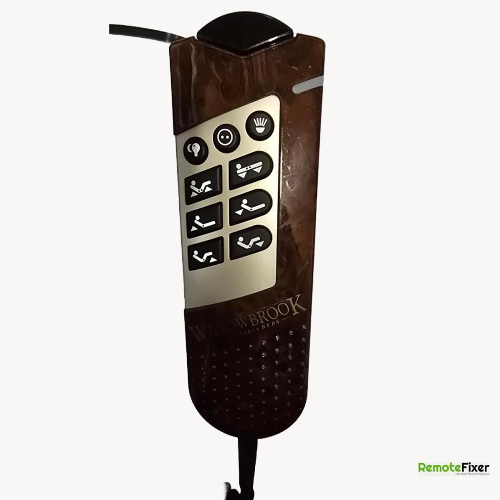 Willowbrook Adjustable Bed  Remote Control - Front Image