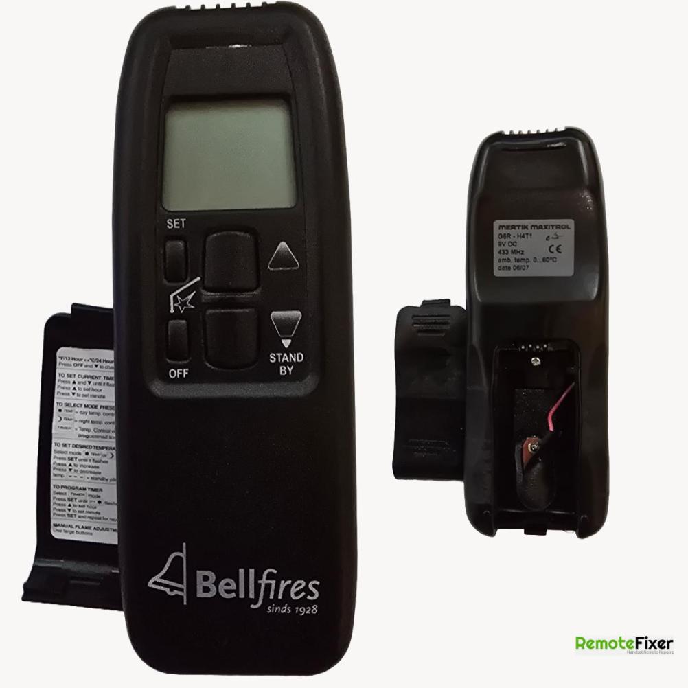 Bellfires  Remote Control - Front Image