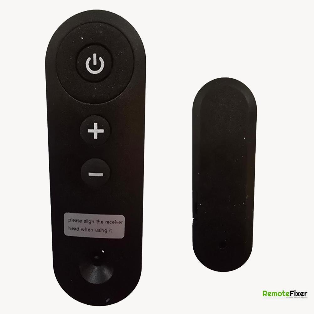 home gym equipment  Remote Control - Front Image