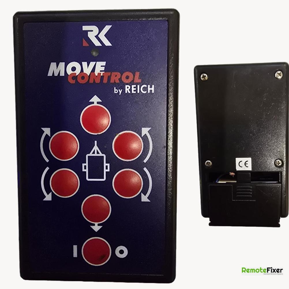 Rk motor mover  Remote Control - Front Image