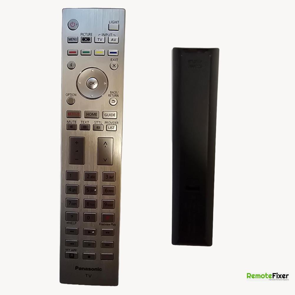 Panasonic TV N2QAYA 000220 Remote Control - Front Image