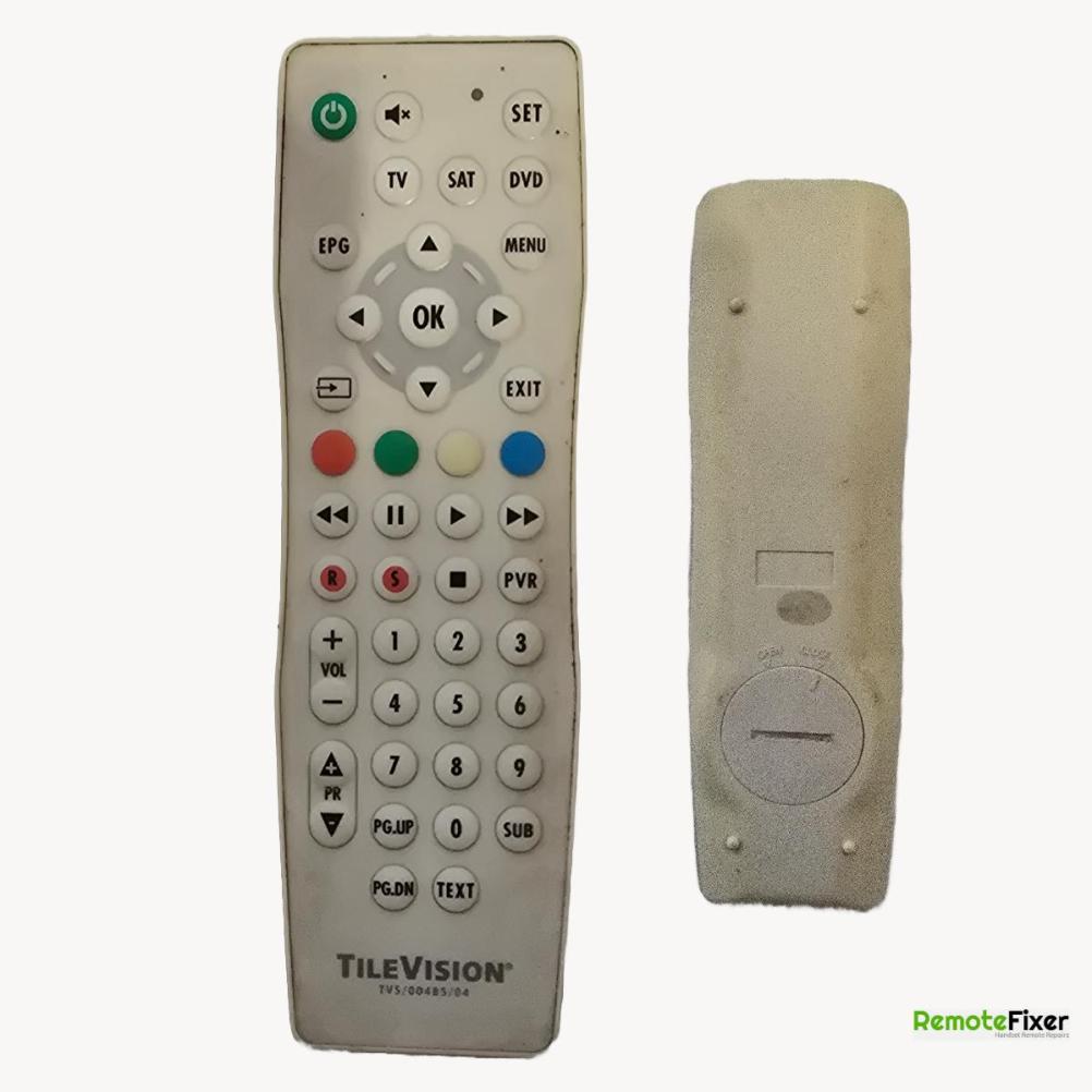 Tilevision  Remote Control - Front Image