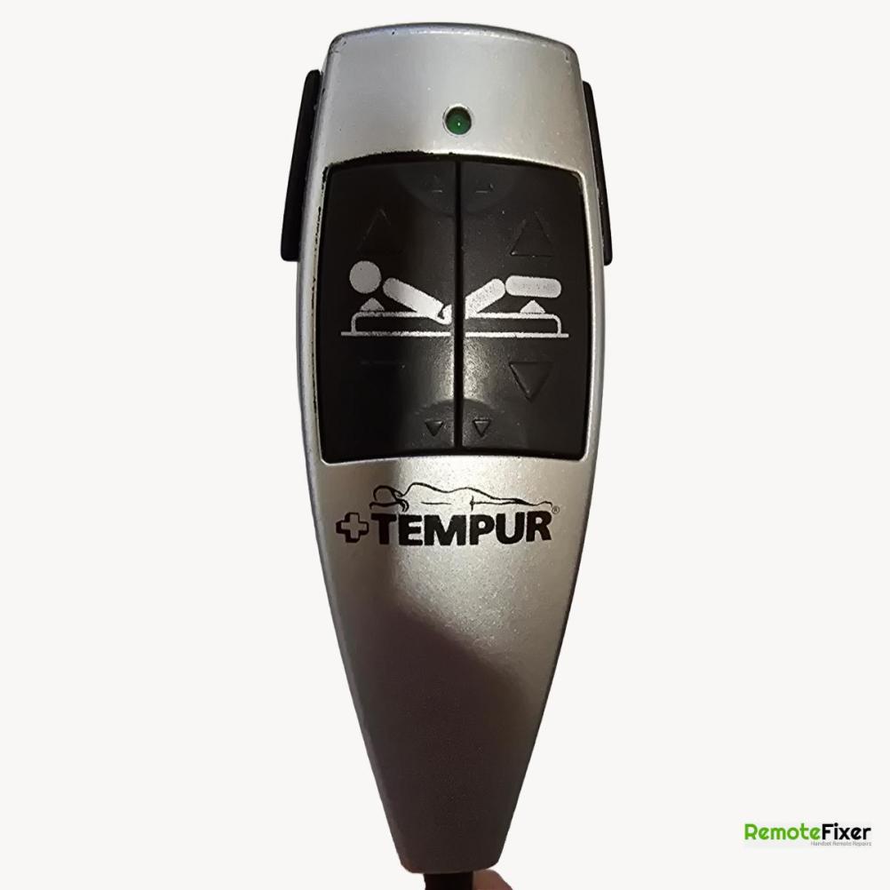 TEMPUR  HS SPLINE 65044 Remote Control - Front Image