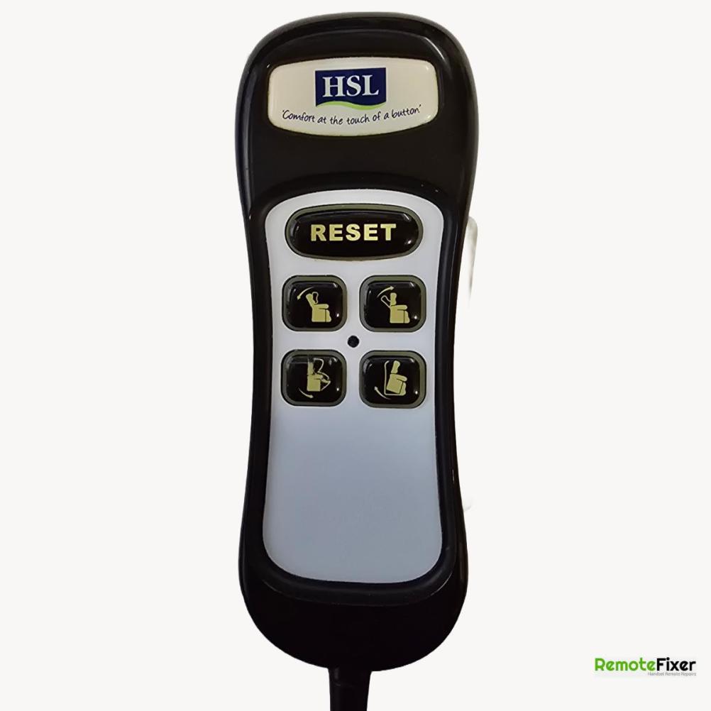 HSL 8 PIN 4 BUTTONS Remote Control - Front Image