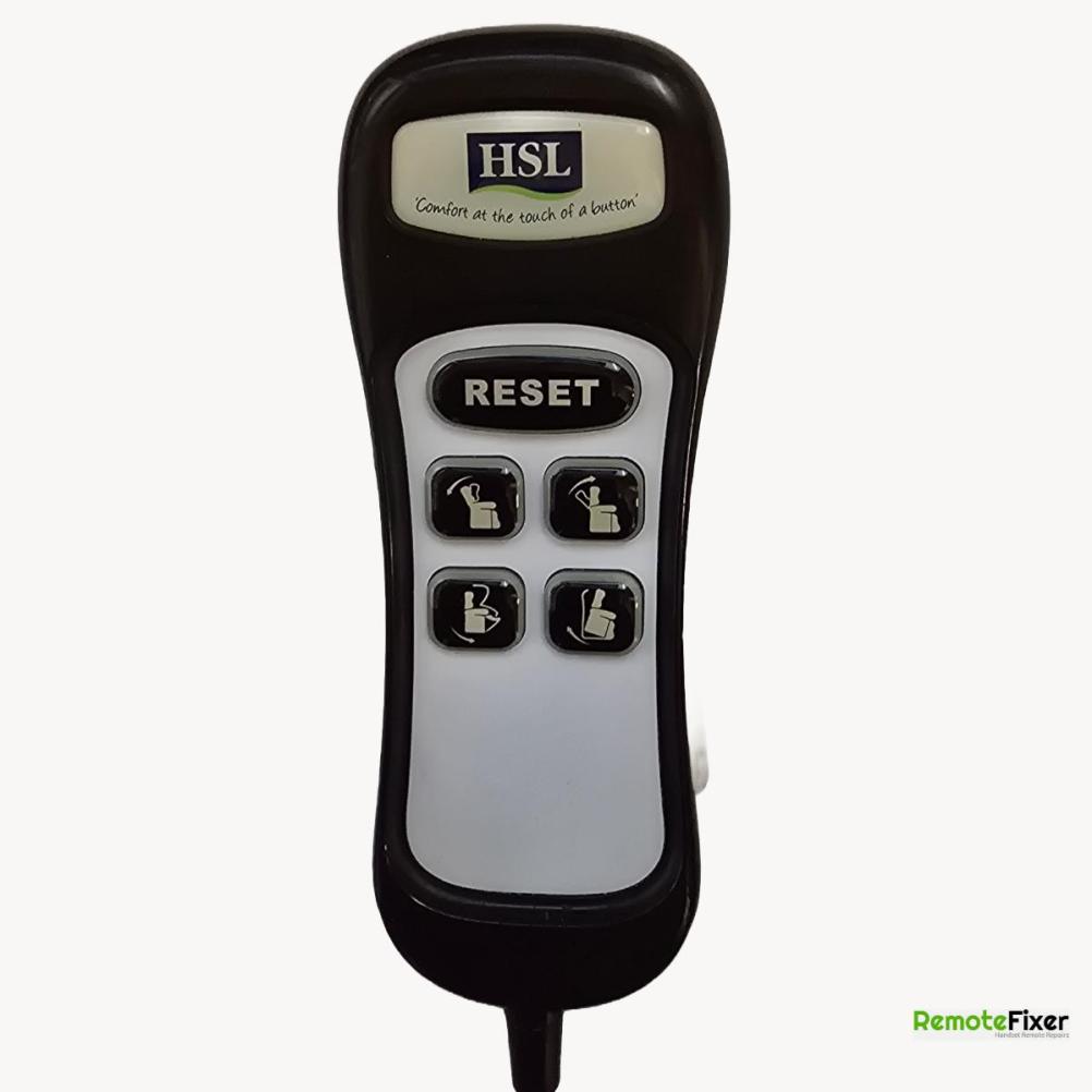 HSL dual TH27-2039-009 Remote Control - Front Image