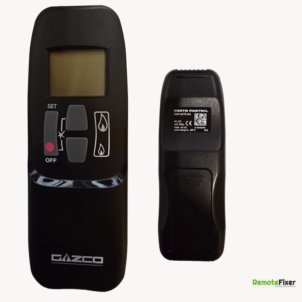 Mertik Maxitrol  G6R-H4TS-GA Remote Control - Front Image