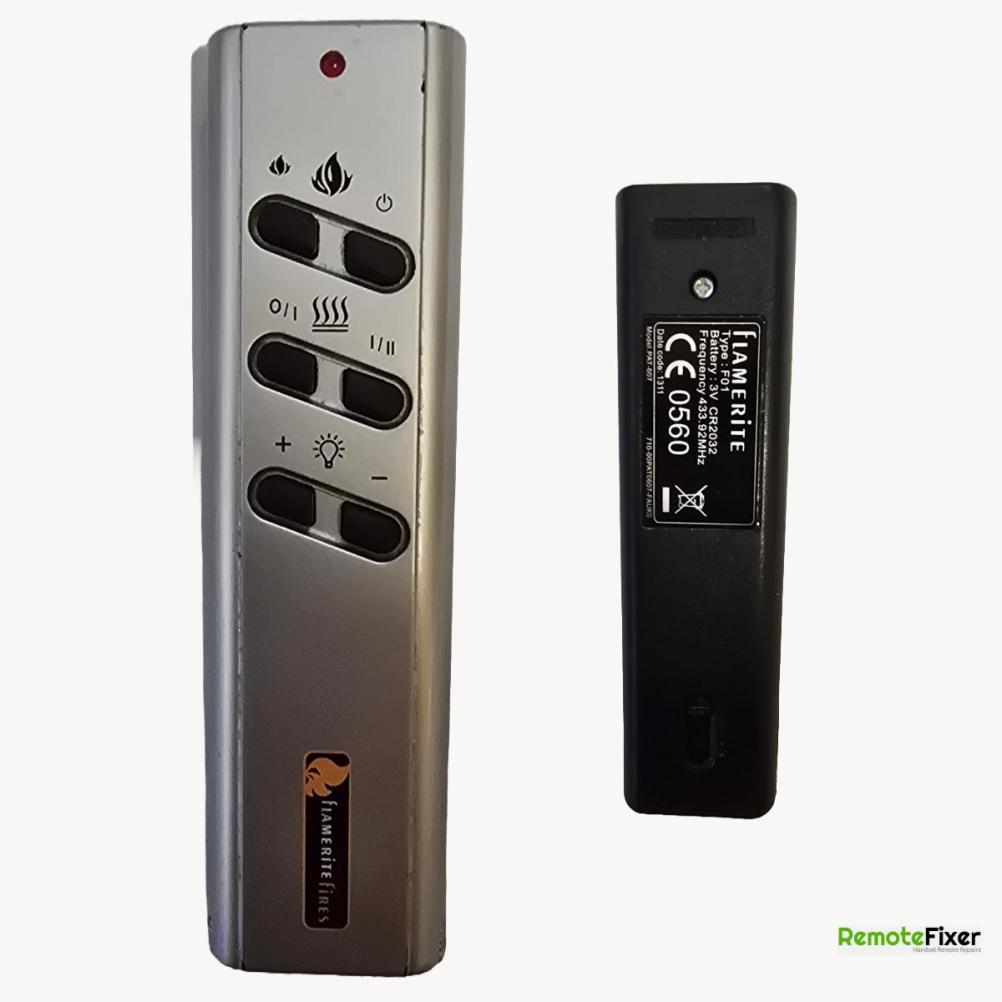 Flamrite F01 Remote Control - Front Image