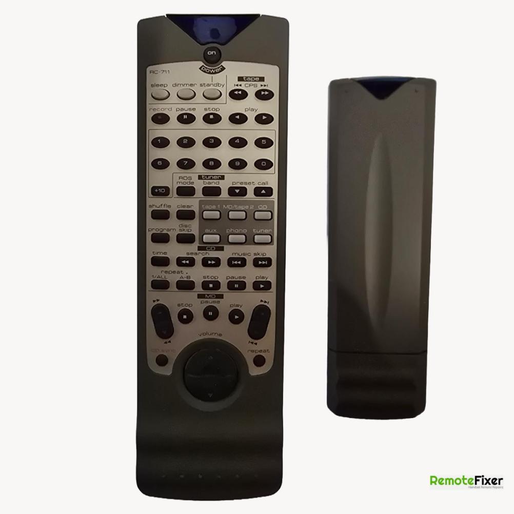 TEAC  RC-711 Remote Control - Front Image