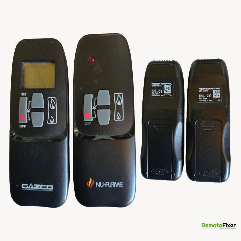 Mertik gas fire  Remote Control - Front Image