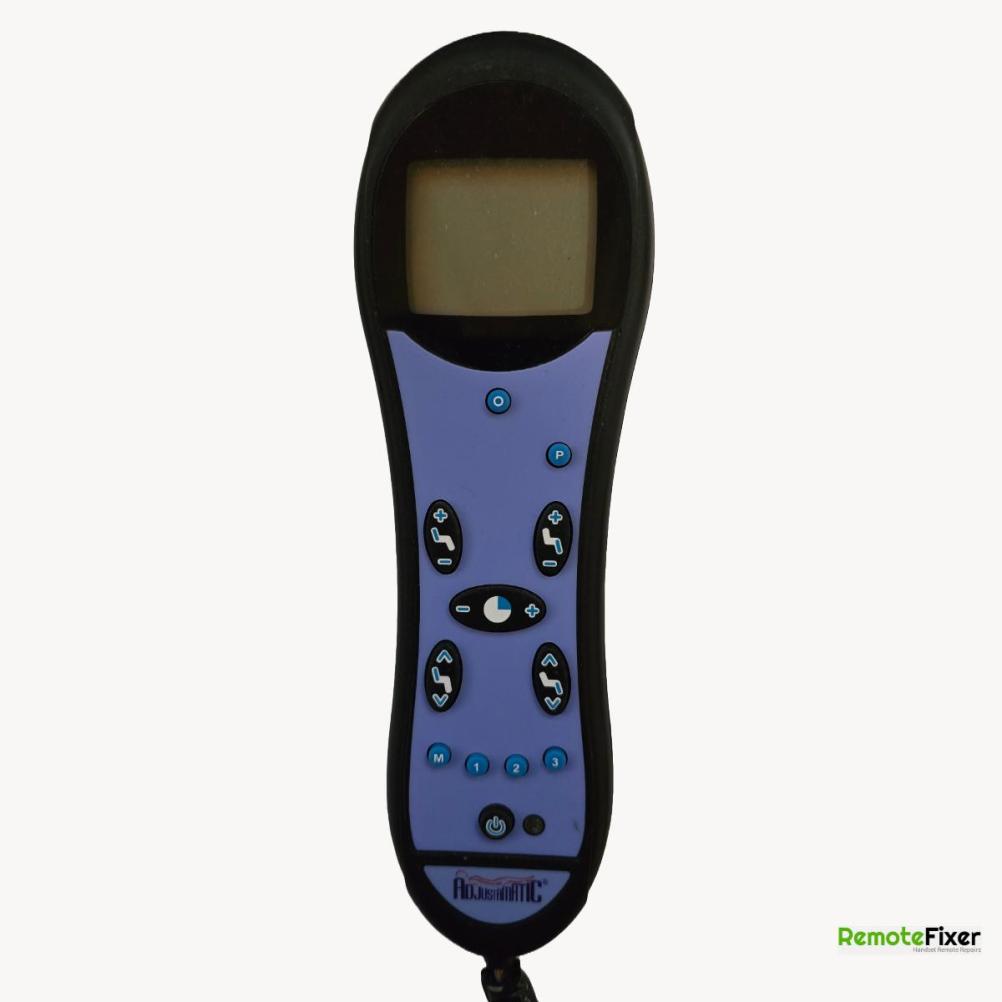 Adjustamatic   Remote Control - Front Image