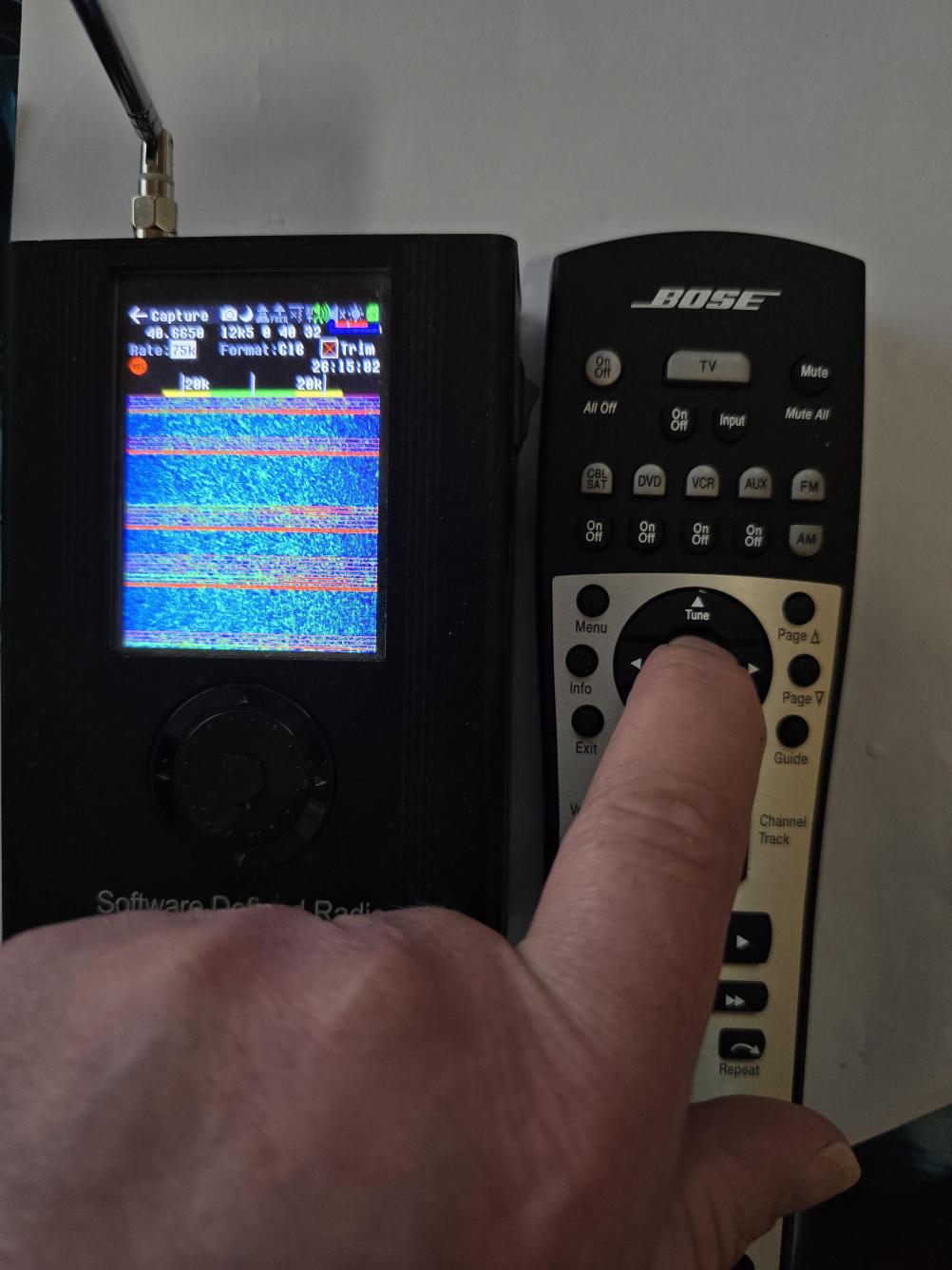 Bose  Remote Control - Inside Image